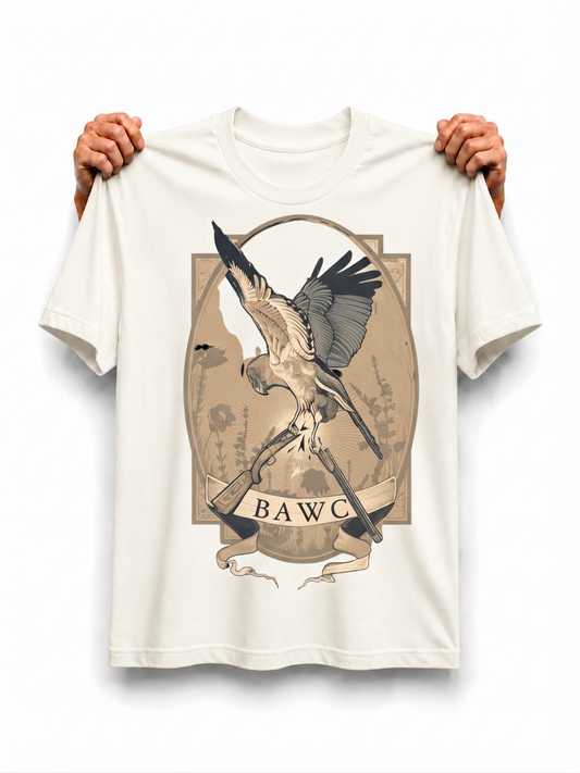 Velnox Eagle Oversized Graphic T-Shirt – Black